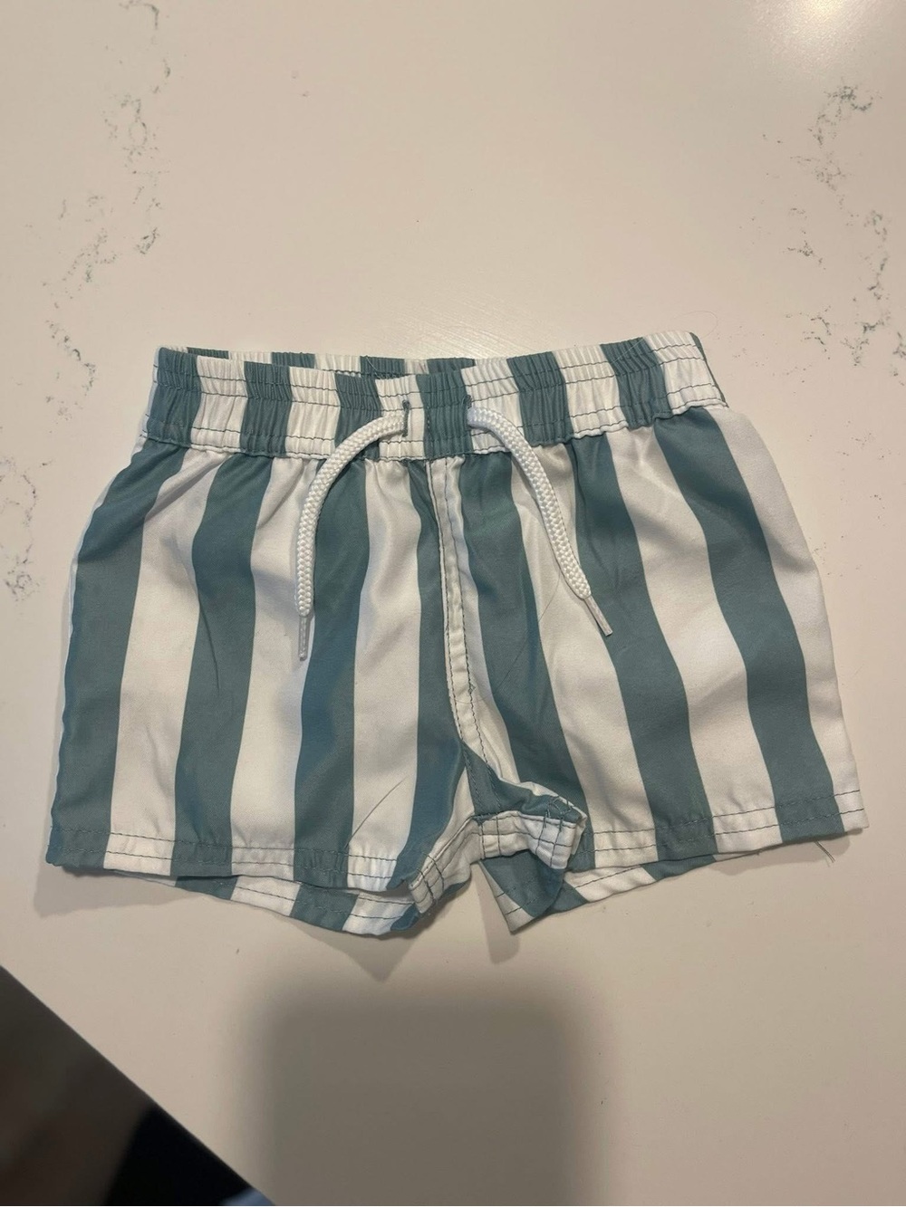 Striped Kids Swim Shorts
